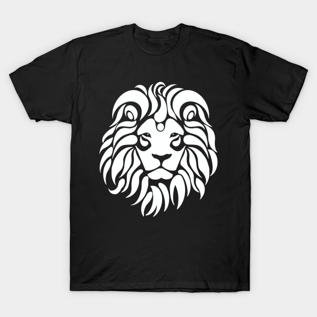 Lion T-Shirt by RoeArtwork